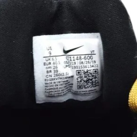 Nike Air Max 97 University Red/ Metallic Gold Sequin Sz 9 Women - Picture 8 of 13